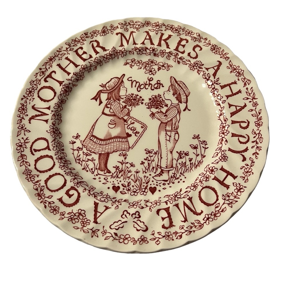 Royal Crownford Norma Sherman “Good Mother” Plate